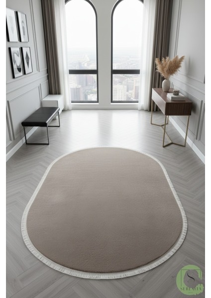 Post/peluş Yıkanabilir Kaymaz Taban Yumşacık Vizon Saçaklı Modern ve Şık Salon Oturma Odası Mutfak Çocuk Odası Koridor Antre Halısı