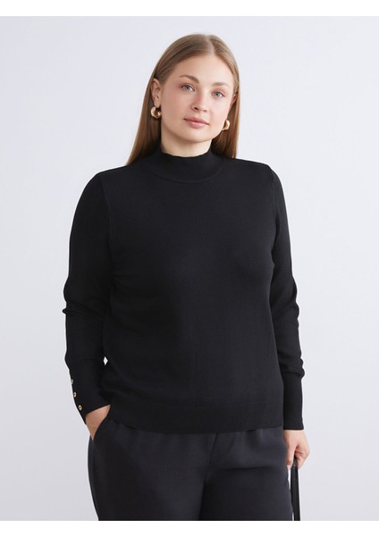 Yeni Sezon Dik Yaka Kadın Triko Kazak modelleri