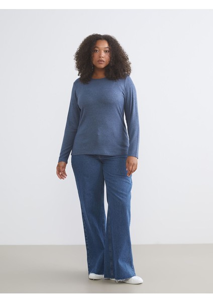 Yeni Sezon Büyük Beden Bisiklet Yaka Kadın Body modelleri