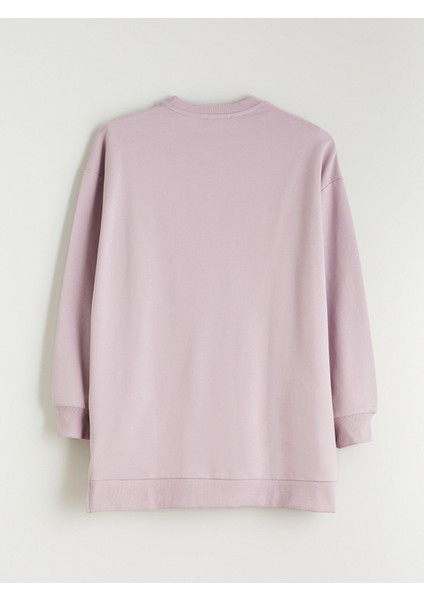 Yeni Sezon Çiçekli Oversize Kadın Sweatshirt Tunik fiyatları