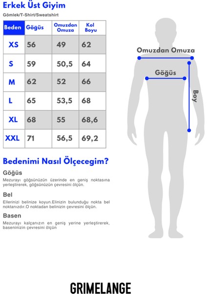 AMOS Erkek Yumuşak Kumaşlı 3 İplik Oversize Kapüşonlu Kanguru Cepli Grimelanj Sweatshirt