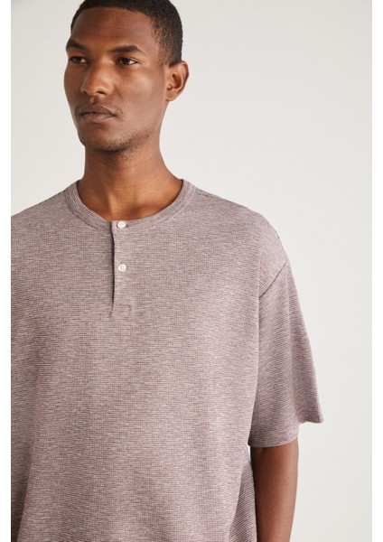 ANDREJ Erkek Mor T-Shirt fiyatları