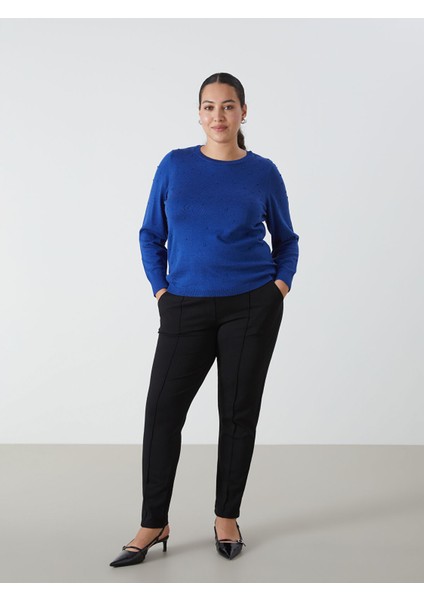 Yeni Sezon Beli Lastikli Kadın Pantolon