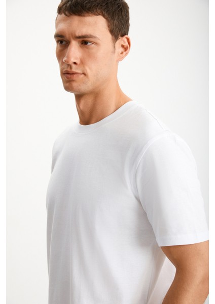 TIAGO Erkek Beyaz T-Shirt fiyatları