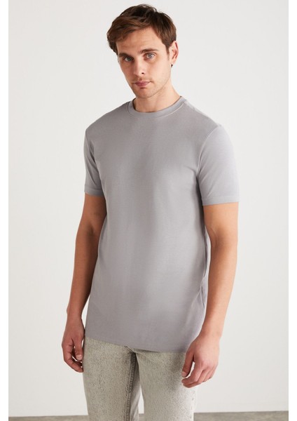 TIAGO Erkek Gri T-Shirt modelleri