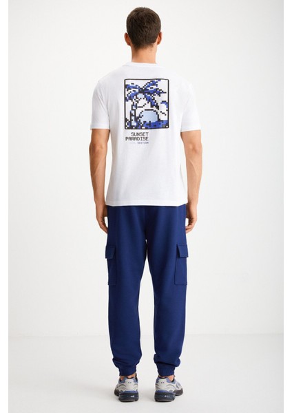 REGINALD Erkek Lacivert Eşofman Altı