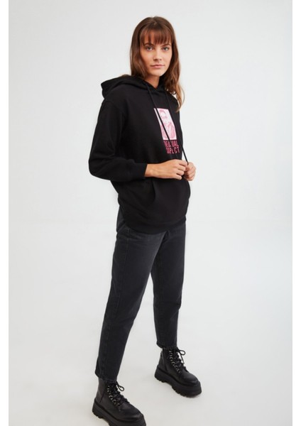 Suspect Comfort Siyah Sweatshirt indirimleri