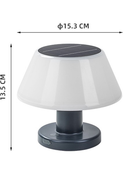 Açık Güneş Masası Lambası Su Geçirmez Bahçe Kapalı Masa Güneş Enerjisi Okuma Lambası Dimmable Kablosuz Gece Işığı (Yurt Dışından) fırsatları