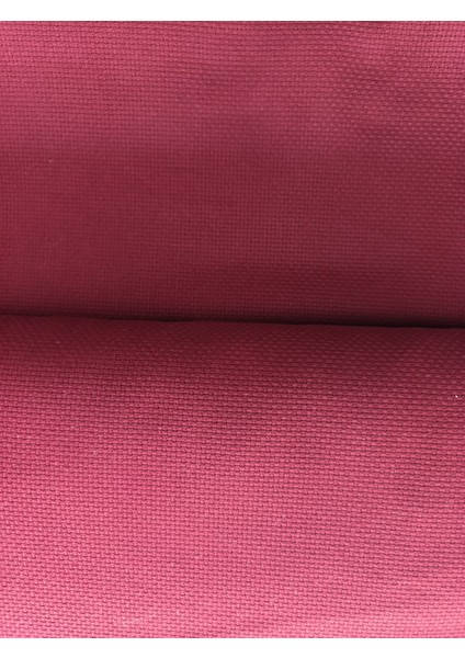 Etamin Kumaş 150 x 150 Bordo El Işi ve Kanaviçe
