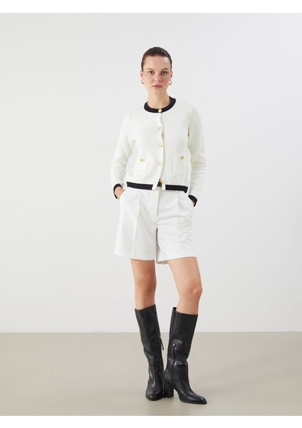 Yeni Sezon Bisiklet Yaka Kadın Triko Hırka fiyatları