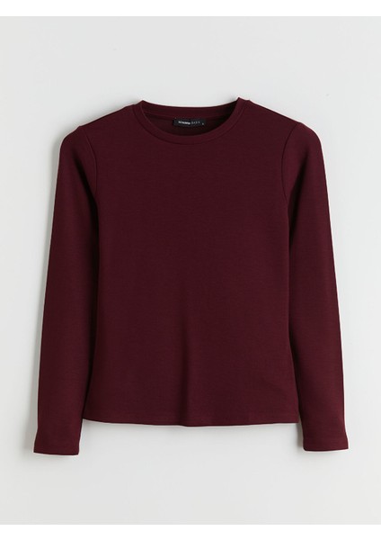 Yeni Sezon Bisiklet Yaka Kadın Body