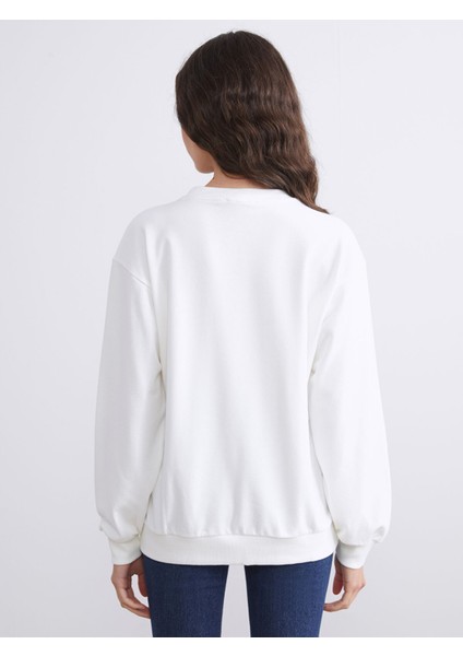 Yeni Sezon San Francisco Baskılı Oversize Kadın Sweatshirt fırsatları