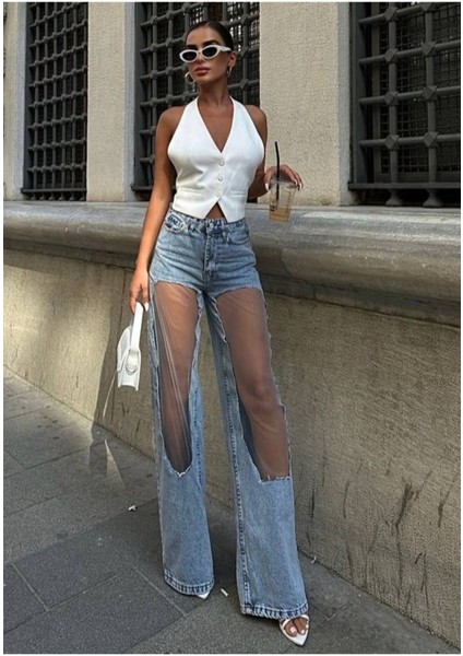 Pinterest Model Tasarım Model Baggy Jean Palazzo Kot Pantolon