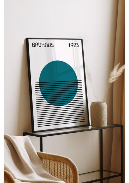 Bauhaus Serisi Siyah Çerçeveli Poster, Tablo No:39 fırsatları