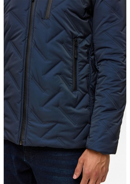 Kapitone Erkek Mont MN2008700486 Lacivert fırsatları