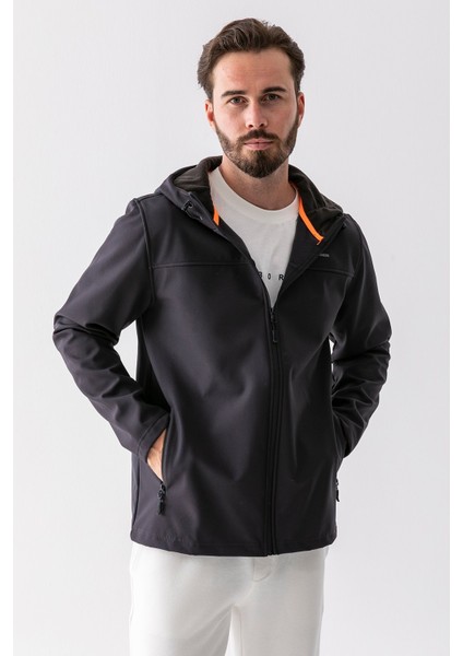 Softshell Erkek Mont 6044-1 Antrasit modelleri