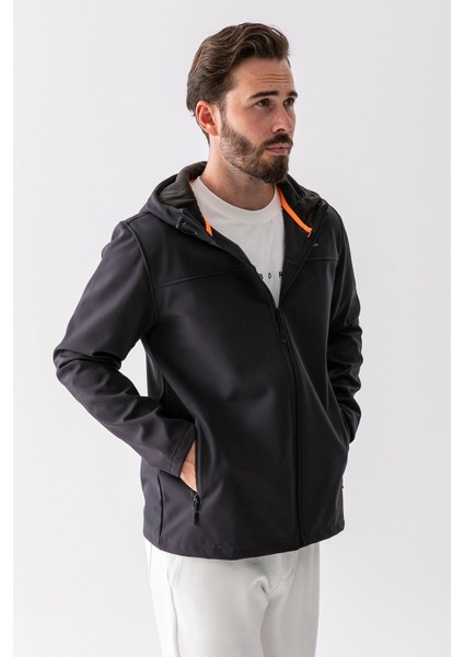 Softshell Erkek Mont 6044-1 Antrasit fırsatları