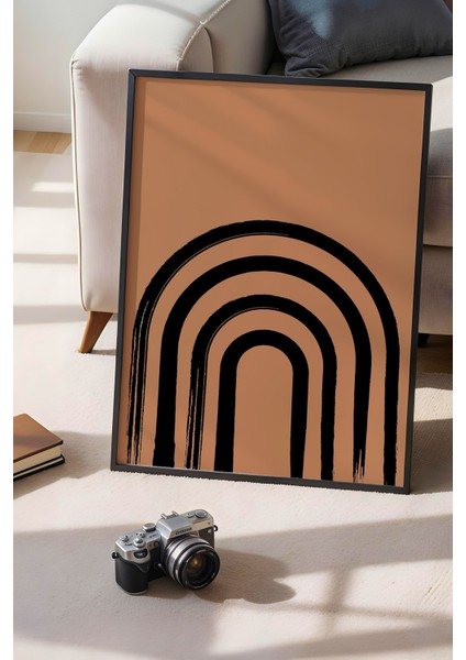 Bohemian Serisi Siyah Çerçeveli Poster, Tablo NO:139 fırsatları