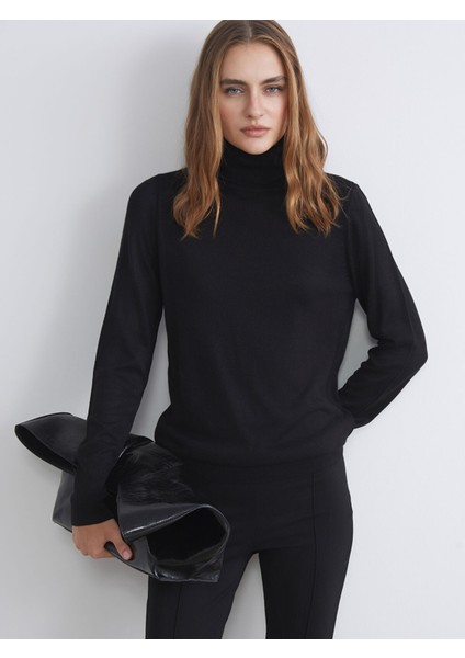 Yeni Sezon Balıkçı Yaka Kadın Triko Kazak