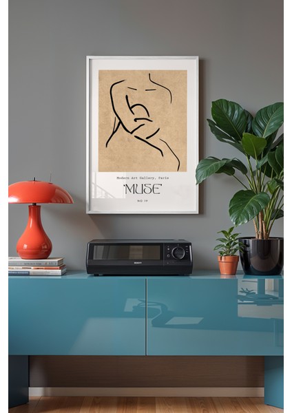 Bohemian Serisi Beyaz Çerçeveli Poster, Tablo No:83 fiyatları