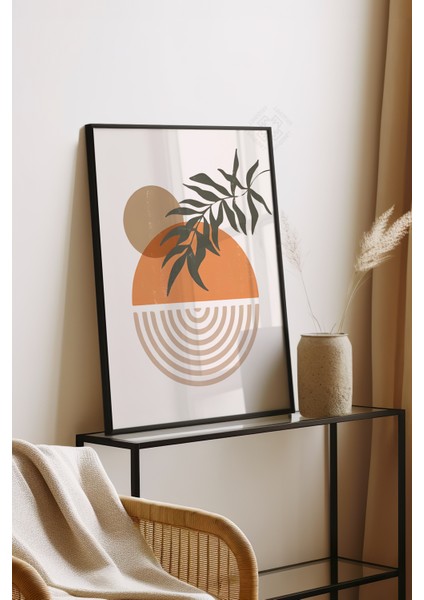 Bohemian Serisi Siyah Çerçeveli Poster, Tablo No:39
