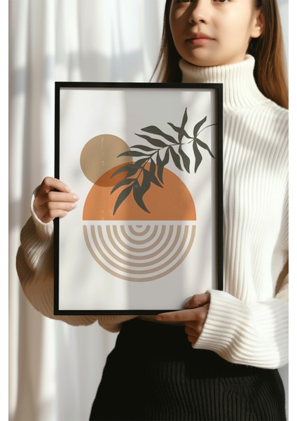 Bohemian Serisi Siyah Çerçeveli Poster, Tablo No:39 modelleri