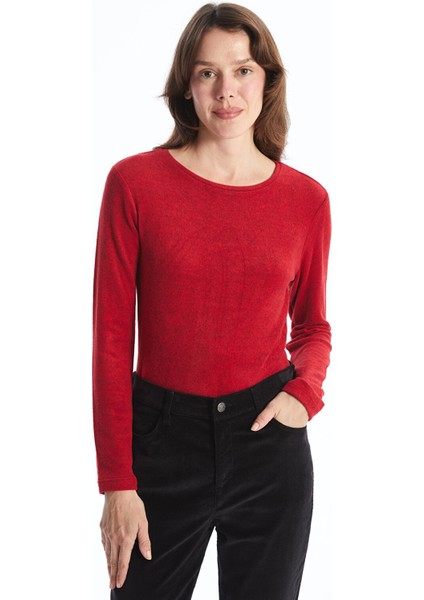 Yeni Sezon Bisiklet Yaka Kadın Tişört