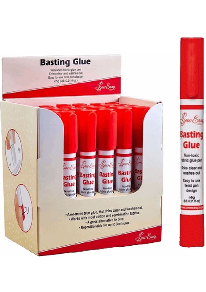 Sew Easy Premium Kumaş Tutkal Çubuğu Toksitsiz 1ADET modelleri