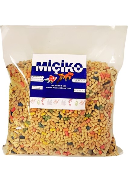 Hanımeli Pet Store Japon Balığı Yemi Karışık Pond 250 gr