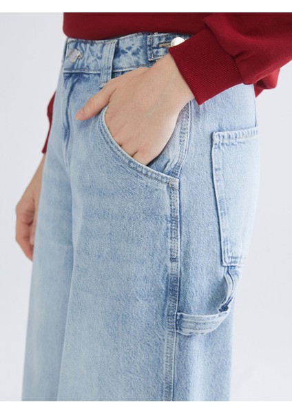 Yeni Sezon Baggy Fit Kadın Jean Pantolon modelleri