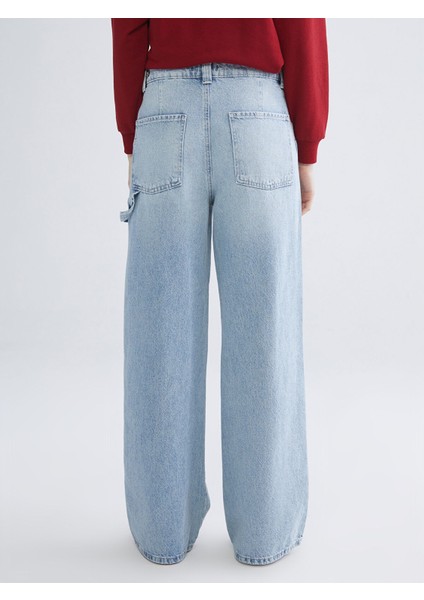 Yeni Sezon Baggy Fit Kadın Jean Pantolon fırsatları