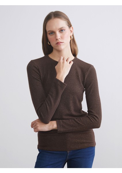 Yeni Sezon Bisiklet Yaka Kadın Body