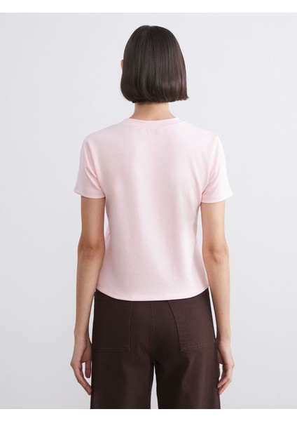 Yeni Sezon Bisiklet Yaka Kadın Tişört fırsatları