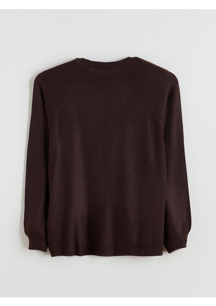 Yeni Sezon Bisiklet Yaka Çiçekli Kadın Triko Kazak modelleri