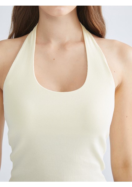 Yeni Sezon Halter Yaka Fitilli Kadın Atlet modelleri