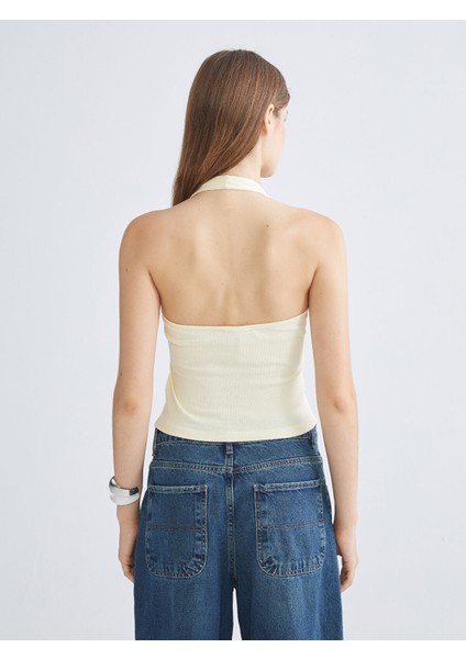 Yeni Sezon Halter Yaka Fitilli Kadın Atlet fırsatları
