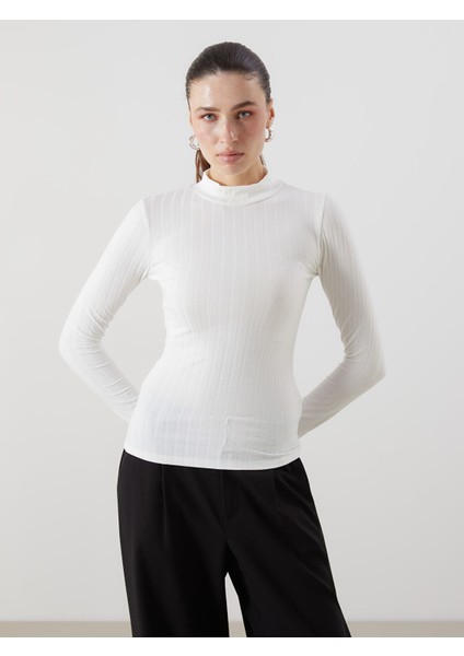 Yeni Sezon Dik Yaka Kadın Body