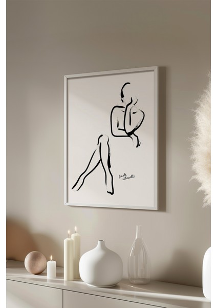 Bohemian Serisi Beyaz Çerçeveli Poster, Tablo No:90