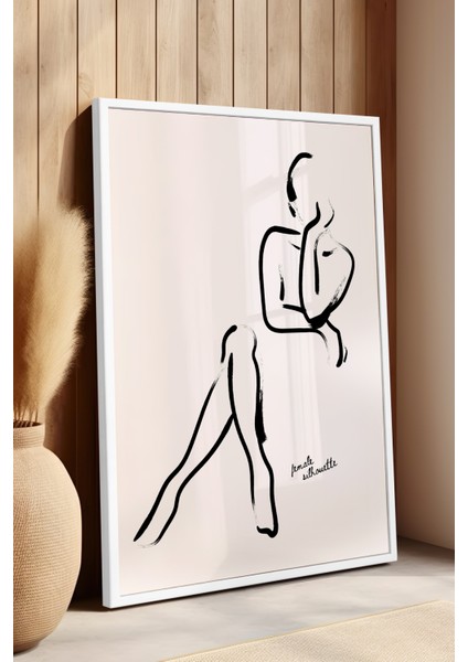 Bohemian Serisi Beyaz Çerçeveli Poster, Tablo No:90 fırsatları