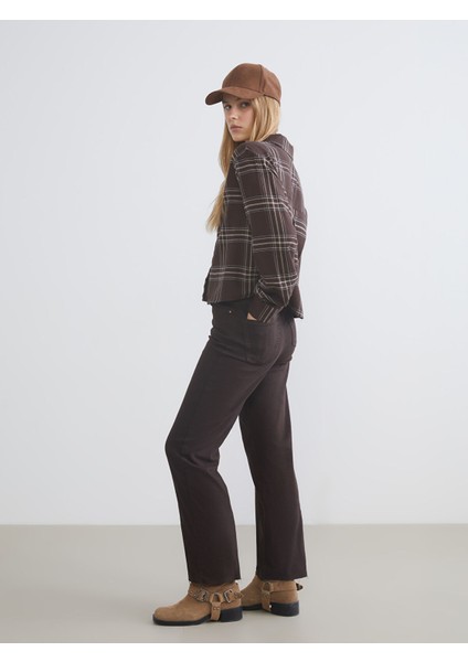 Yeni Sezon Straight Fit Kadın Jean Pantolon