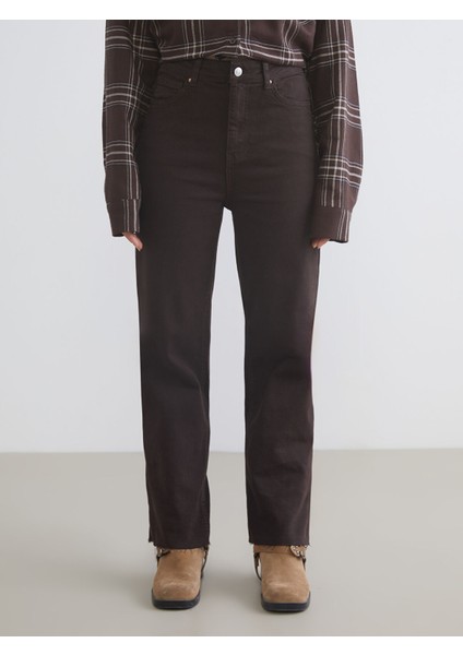 Yeni Sezon Straight Fit Kadın Jean Pantolon fiyatları