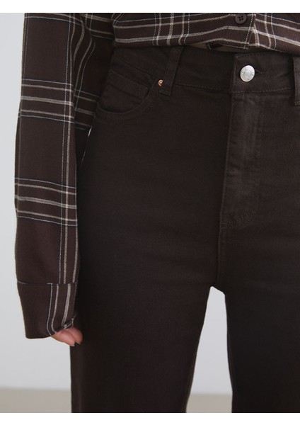 Yeni Sezon Straight Fit Kadın Jean Pantolon modelleri