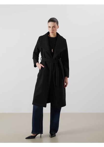 Yeni Sezon Ceket Yaka Kadın Kaşe Kaban fiyatları