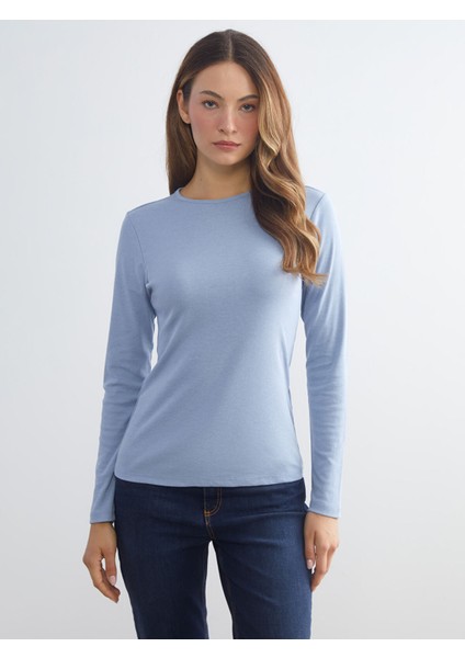 Yeni Sezon Bisiklet Yaka Kadın Body