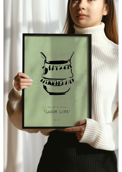 Bohemian Serisi Siyah Çerçeveli Poster, Tablo No:65 modelleri