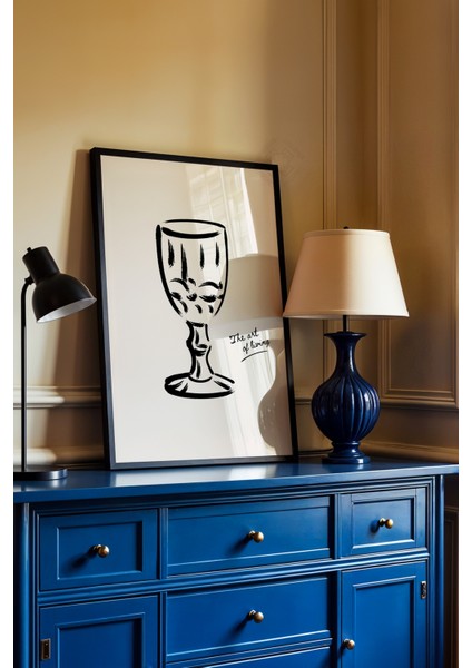 Bohemian Serisi Siyah Çerçeveli Poster, Tablo No:73 fiyatları