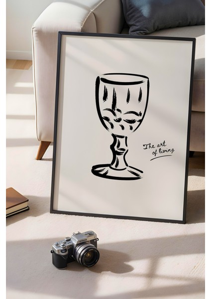 Bohemian Serisi Siyah Çerçeveli Poster, Tablo No:73 fırsatları