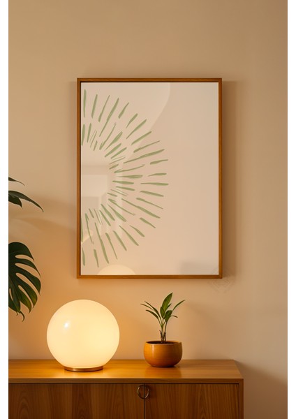 Bohemian Serisi Ahşap Çerçeveli Poster, Tablo No:51 fiyatları
