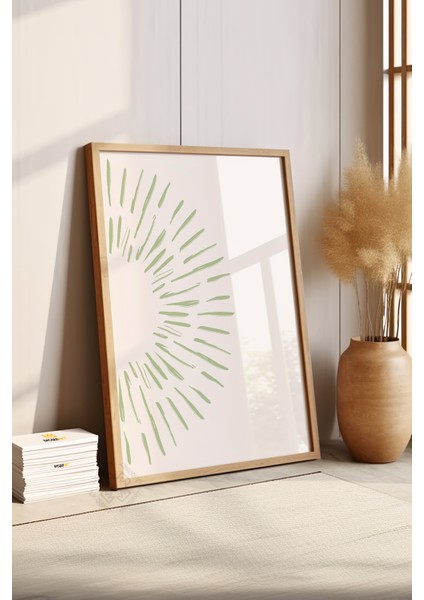 Bohemian Serisi Ahşap Çerçeveli Poster, Tablo No:51 fırsatları