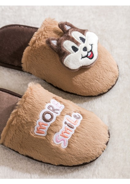 Yeni Sezon Nakışlı Pelüş Kadın Ev Terliği modelleri